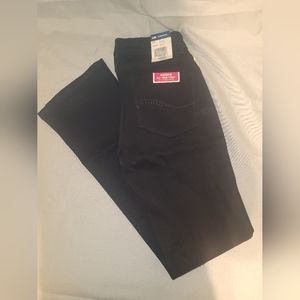 Lee Bootcut Curvy Fit Size 4m Black Jeans